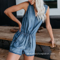 Youthful Denim Short Playsuits Womens for Sale